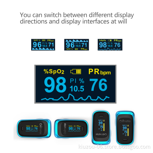8-hour sleep monitoring Digital Blood Oxygen Saturation Monitor Oximetro Finger Spo2 Pulse Oximiter fingertip Oximetes